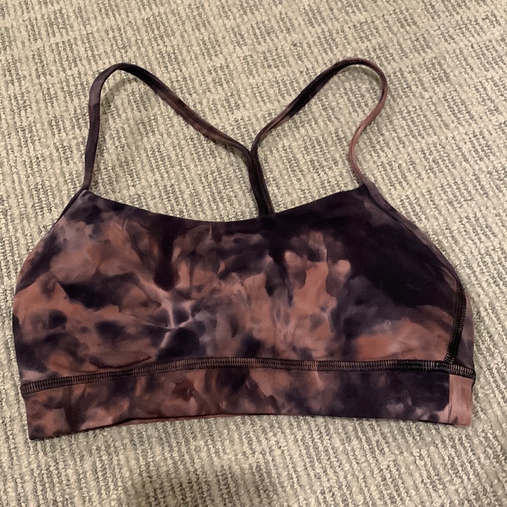 Lululemon tie die sports bra